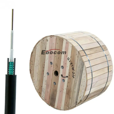 Outdoor Duct  GYXTW Optical Fiber Cable Single Mode G652d 8 core duct installation
