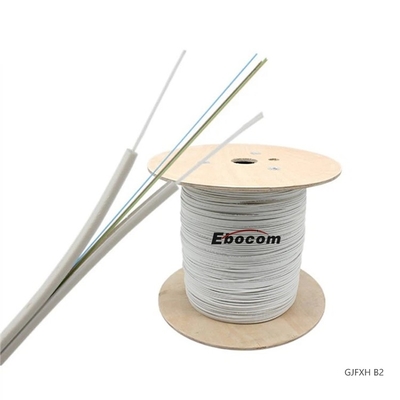 GJFXH outdoor drop cable light ftth 1/2/4 core fiber optic  Single mode G657 fiber lszh material lszh networking