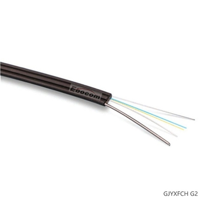 Outdoor FTTH Fiber Optic Cable Self-supporting 2 core GJYXFCH G657A1A2 Networking wire distribution