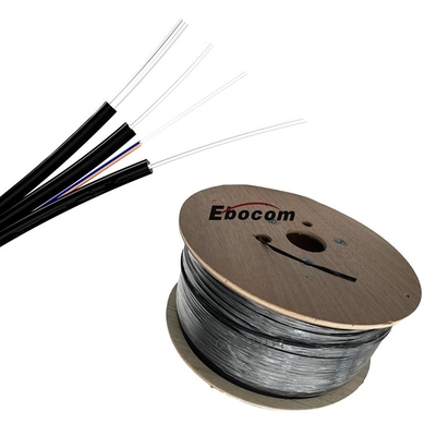 Outdoor GJYXFCH/GJYXCH FTTH cable Self-Supporting Drop Cable lszh Internet telecommunications black wire