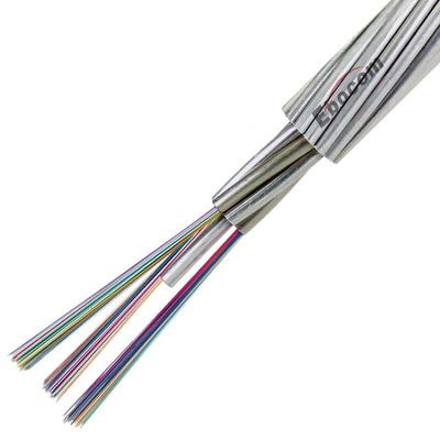 Optical Ground Wire OPGW optic fiber cable G652 fiber Water Repellent 24 core power  price