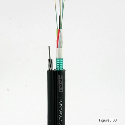 Fig8 GYTC8S Optical Cab Self-Support 12 36 48 96 core Optical Cable with Quality high tensile resistance aerial Internet