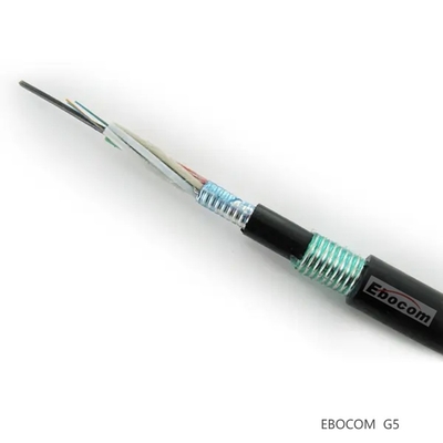 Outdoor GYTY53  Fiber Optic Cable 2 12 24 36 48 core Stranded laying wiring system