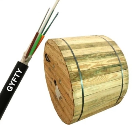 Outdoor GYFTY Aerial Fiber Optic Cable  12 Core with High Quality communication