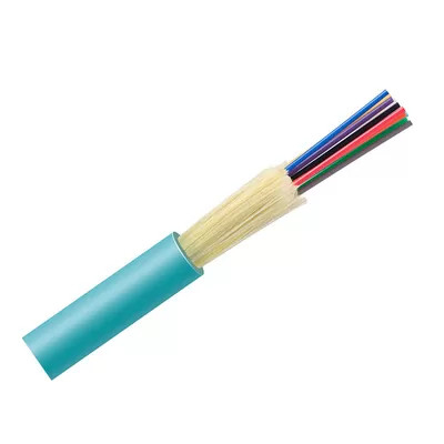 Indoor GJFJV Fiber Optic Cable 0.9mm Tight Buffer Fiber Cable With Aramid Yarn
