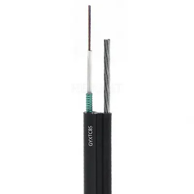 Factory Price GYXTC8S Outdoor Self-Supporting Figure 8 Fiber Optic Cable 2-12 Core Steel Tape Armored