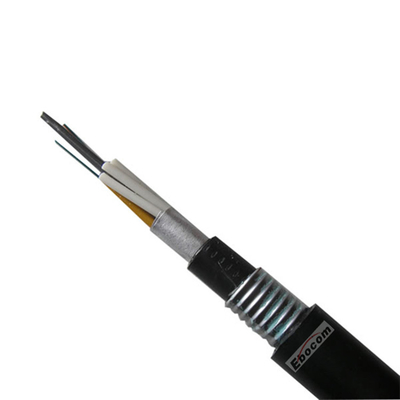 Factory Wholesale GYTS53 GYTA53 Outdoor Direct Buried Fiber Optic Cable Single Mode 12 24 48 Cores for Underground Use