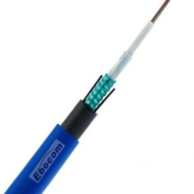 Mining Fiber Optic Cable MGTSV 60 72 96 Core  Double Jackets Flame-Retardant For Networking
