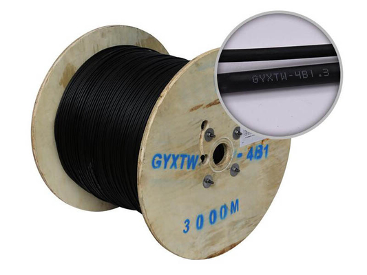 Outdoor GYXTW Fiber Optic Cable 2~24 Core Single Mode Armored Central Loose Tube for Aerial and Duct Installation