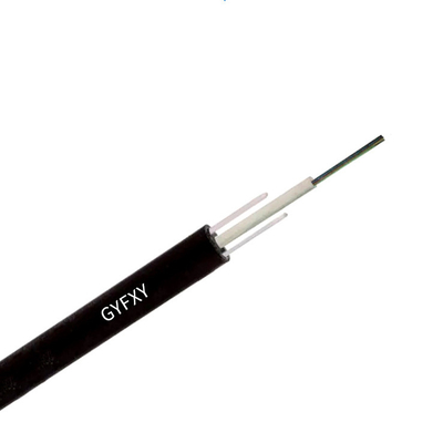 GYFXTY Non-Metallic Outdoor FTTH Round Fiber Optic Cable with FRP Strength Member