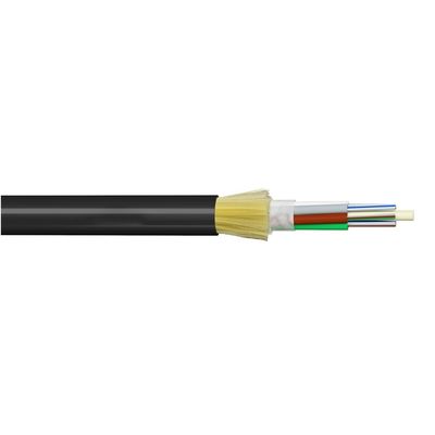 SJ ADSS Optical Cable Singlemode G652D FRP Strength Member PE Jacket Reliable Outdoor Long Span Installation