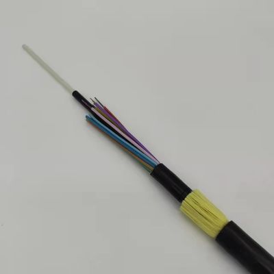 All Dielectric Self Supporting Fiber Optic Cable 48 96 Core Span100m SJ For Network Construction
