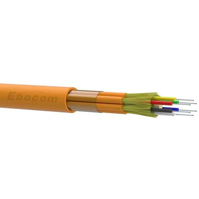 Kabel optyczny wewnętrzny gjfjv 90μm Tight Buffer 2 4 12 24 Core SM MM G652D sieci