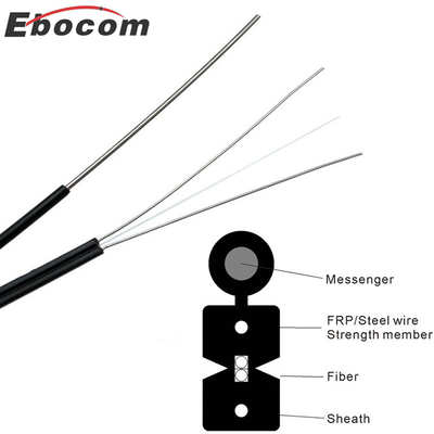 GJYXFCH 1 Rdzeń 2Rdzeń 4Rdzeń G652D G657A1 Kabel Drop For Ftth Drop Cable