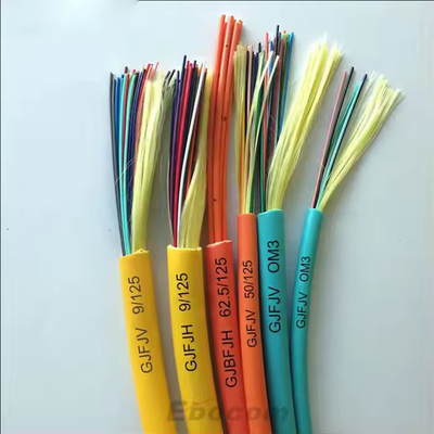 GJFJV GJFJH Kabel optyczny w pomieszczeniach 2-96 rdzeni Jednorazowy G652D Komunikacja dystrybucyjna