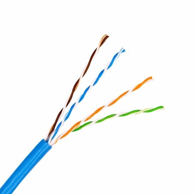 CAT5E CAT6 Kabel sieciowy UTP 24AWG Przewodnik miedziany do przesyłania danych przez porty Ethernet