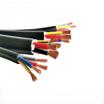 RVV Kabel elektryczny Kabel zasilający Wieloprzewodnik 2 3 4 5 Rdzeń 0,75 1 1,5 2,5 4 6 MM
