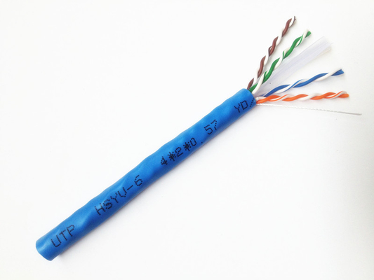 CAT-6a FTP UTP CAT6 Lan Kabel CAT 6 24AWG Drut miedziany na pręcie przełącznika