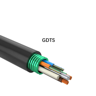 PE Jacket Outdoor GDTS PSP Pancerny hybrydowy światłowód i kabel elektryczny Idealne do telekomunikacji