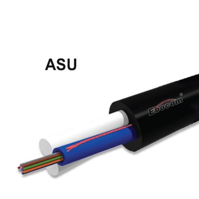 Samonośny kabel światłowodowy ASU FRP z rurą wzmacniającą 7.0/8.0 HDPE
