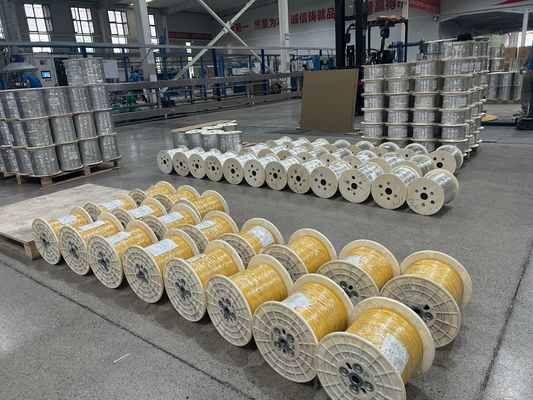 EBOCOM GJFJV GJFJH Kabel optyczny wewnętrzny 2-24 włókna jednomodowy G652D Dystrybucyjny komunikacyjny