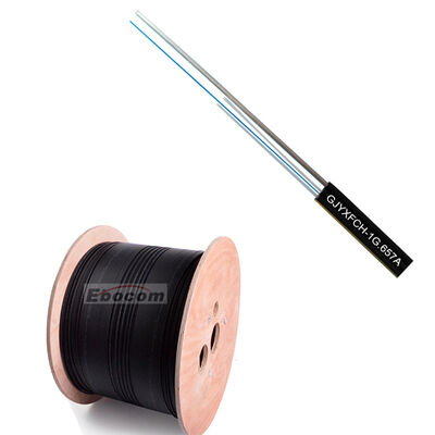 Zewnętrzny GJYXFCH 1 2 4 rdzeniowy G652D G657A1 G657A2 LSZH PVC Kabel Opadający do Sieci